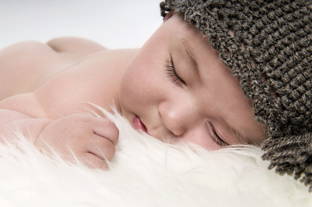 sovende Dempsey Beliggenhed baby fotografering af erfaren fotograf - København Østerbro