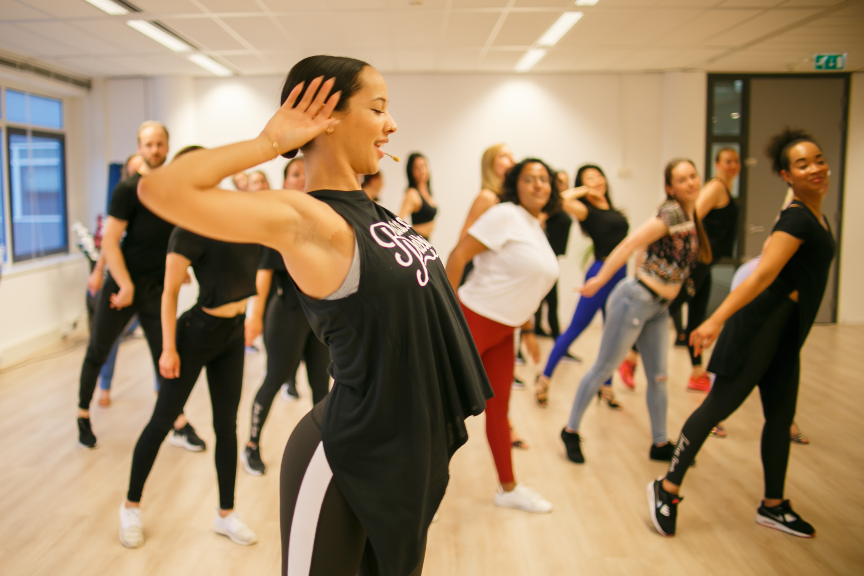 De danszaal van Bachata Passion Nijmegen