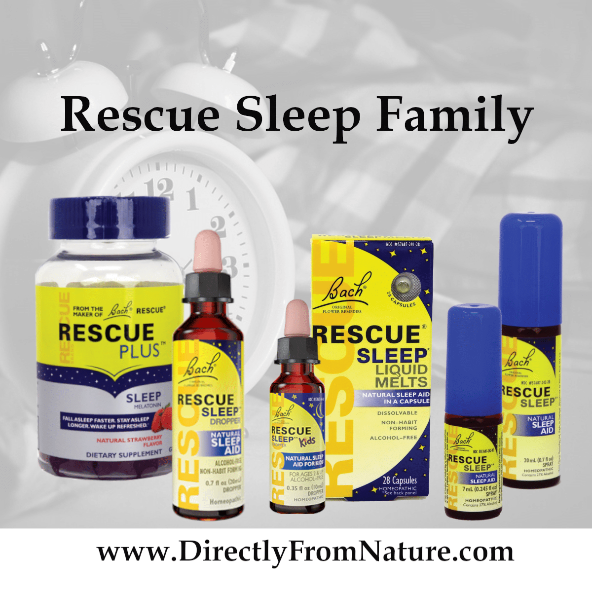 Bach Rescue Sleep Bach Flower Remedies for sleep
