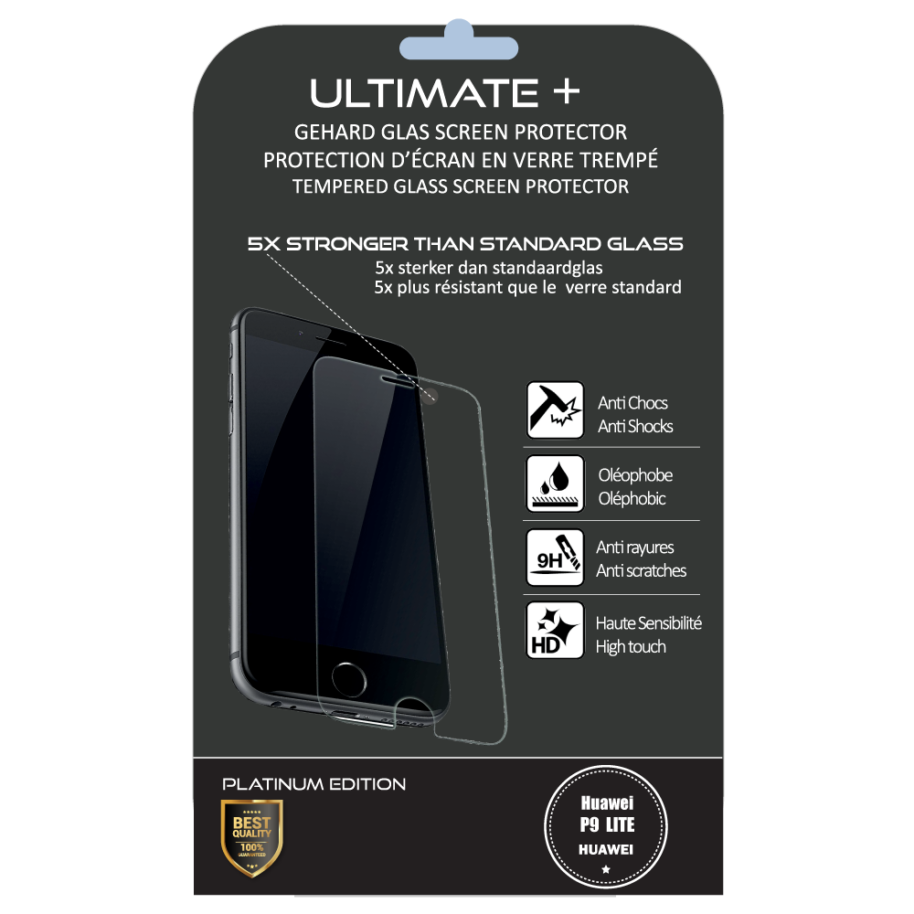 VERRE DE PROTECTION ULTIMATE+ POUR HUAWEI P9 LITE - Back2buzz - Premium  Refurbished iPhones