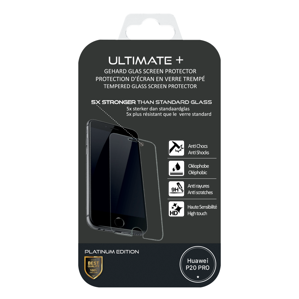 VERRE DE PROTECTION ULTIMATE+ POUR HUAWEI P20 PRO - Back2buzz - Premium  Refurbished iPhones