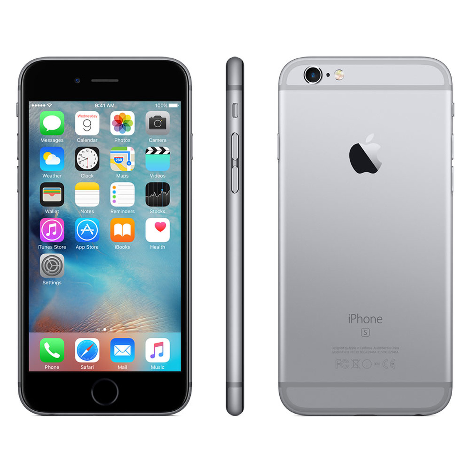 IPHONE 6S PLUS 128GB SPACE GREY - RECONDITIONNE - Back2buzz - Premium  Refurbished iPhones