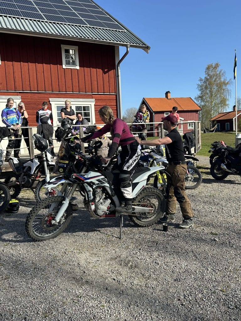 Visar rätt körställning