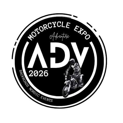 ADV Motorcycle Expo 2026 logo black