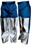 Pantalon écriqueur tissus E2D2C + jambières aluminisées sur velcro.