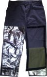 Pantalon coton traité proban + jambières aluminisées sur velcro