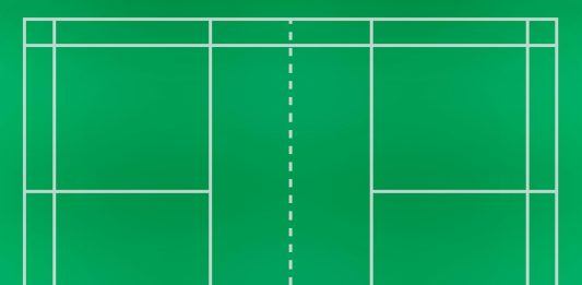 Badminton court measurement