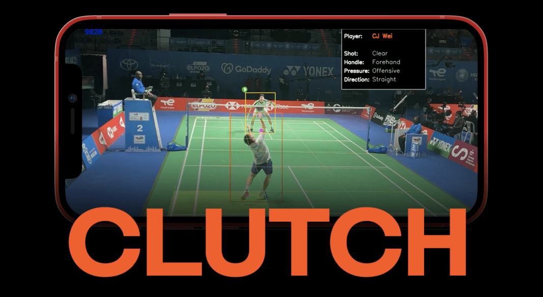 Clutch app badminton analytics