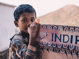 India boy