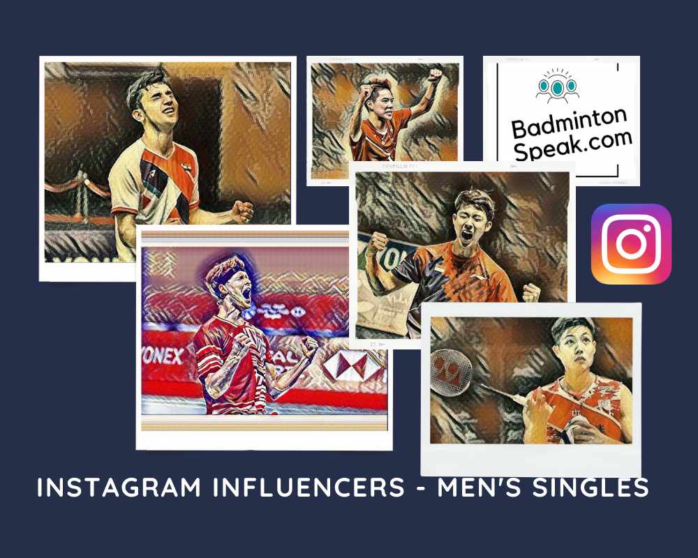 Instagram badminton influencers male singles