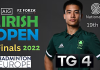Irish open 2022