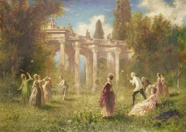 What is battledore - the predecessor to badminton?