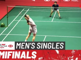Kodai Naraoka vs. Viktor Axelsen men's singles badminton