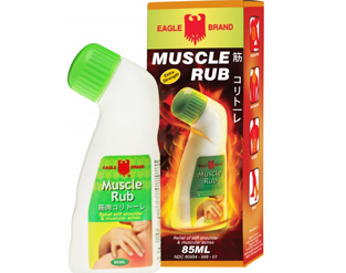 Badminton muscle rub from Eagle Brand - sponsorship appreciation