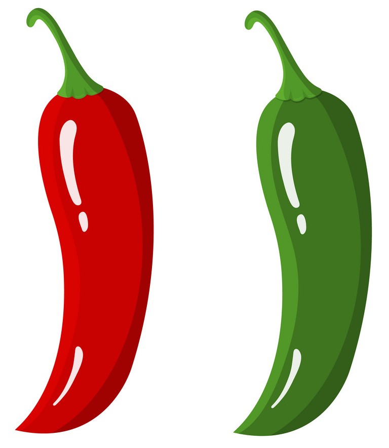 red-and-green-chilli-peppers-isolated-on-white-vector-25321824