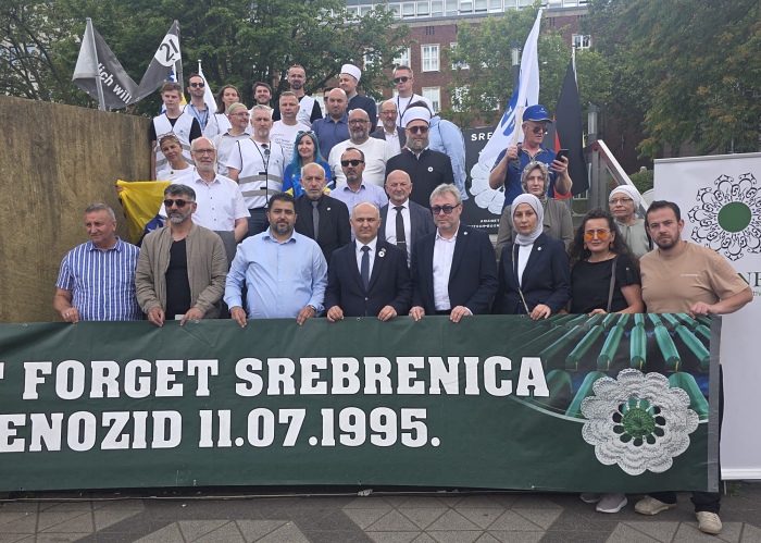 Dortmund’da Srebrenitsa Soykırımı’nın 31. Yıl Dönümünde Anlamlı Sessiz Yürüyüş