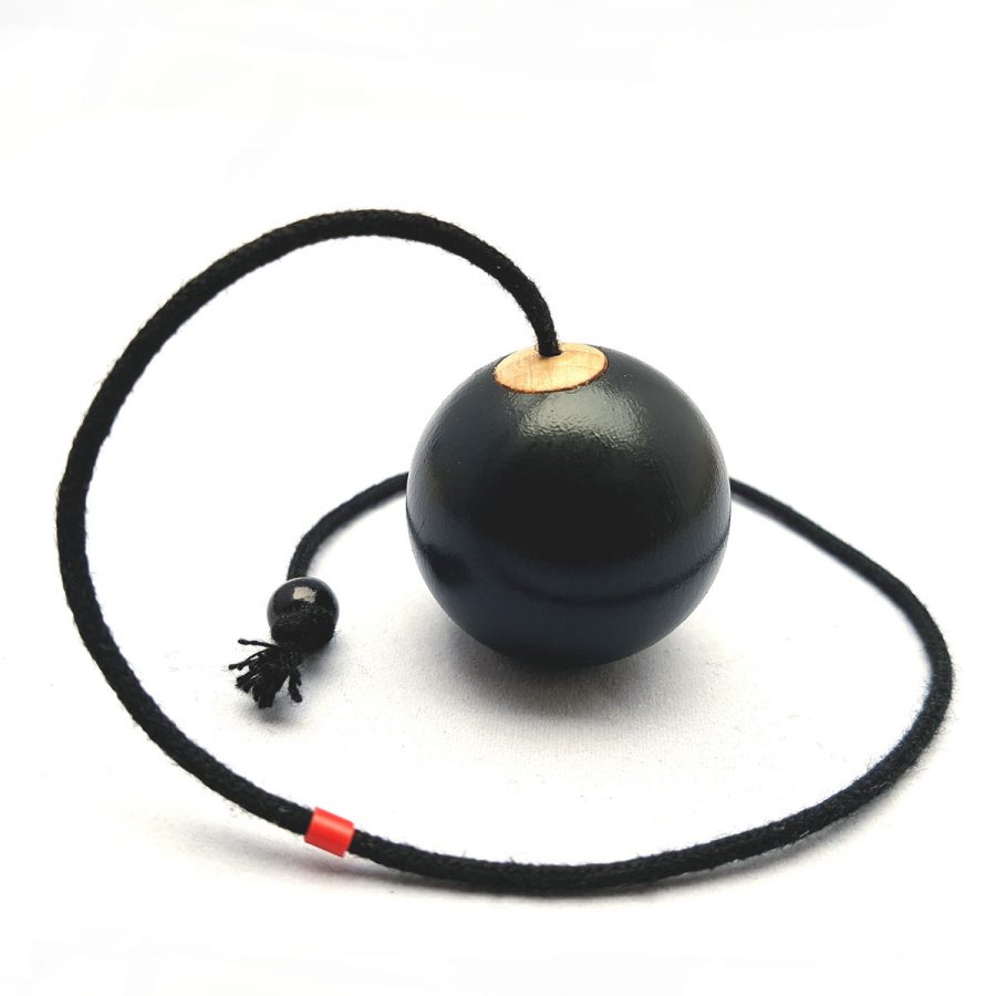 Neutral Black Hardwood Pendulum