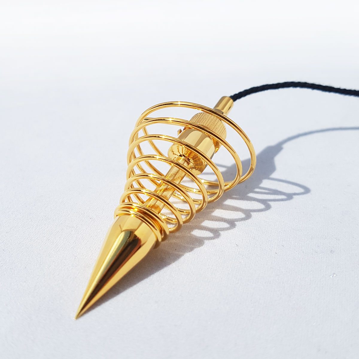 Spiral Gold Pendulum - Image 4