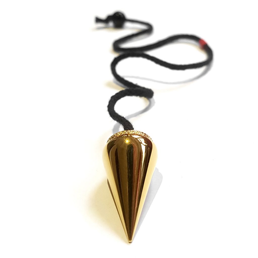 Conical Pendulum Gold BAJ Pendulums UK