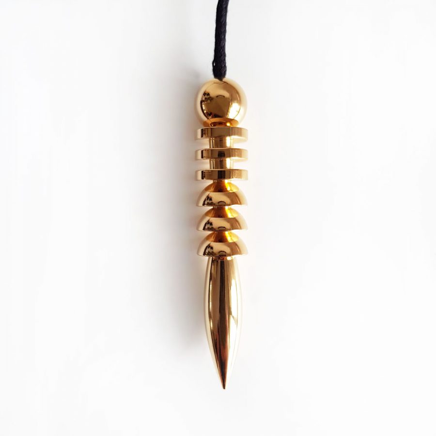 Hathor 3+3 Gold Pendulum