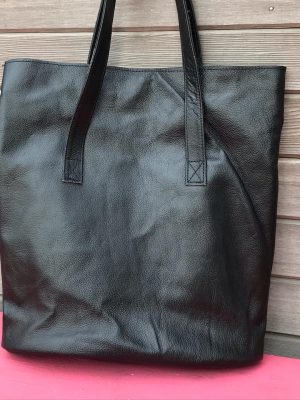bæredygtig taske af upcycled læder