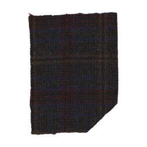 Checked Wool Flannel Twill: 100% wool. Multicolor checked twill, great for classic coats, jackets, and timeless skirts.