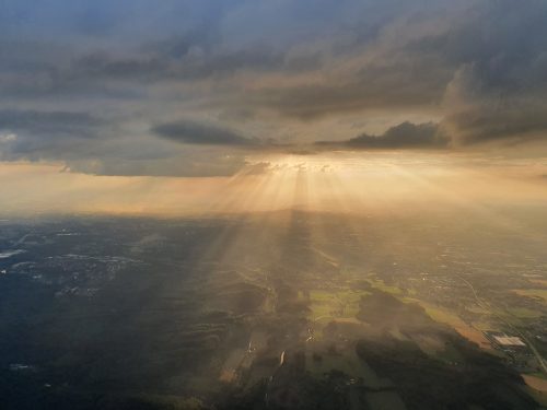 letzte Sonnenstrahlen