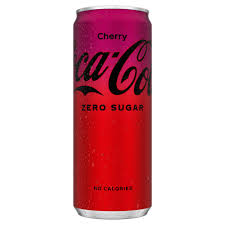 Coca-Cola Zero Cherry Sleek Blik (33cl)