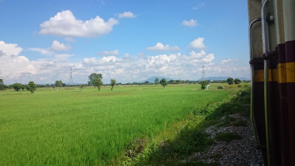 Tag en lang togtur på en langtidsferie i Thailand
