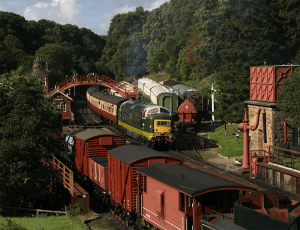 Yorkshire steam trains