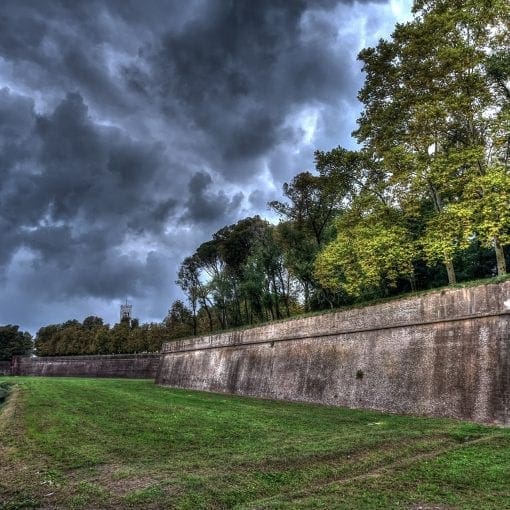 Lucca City wall