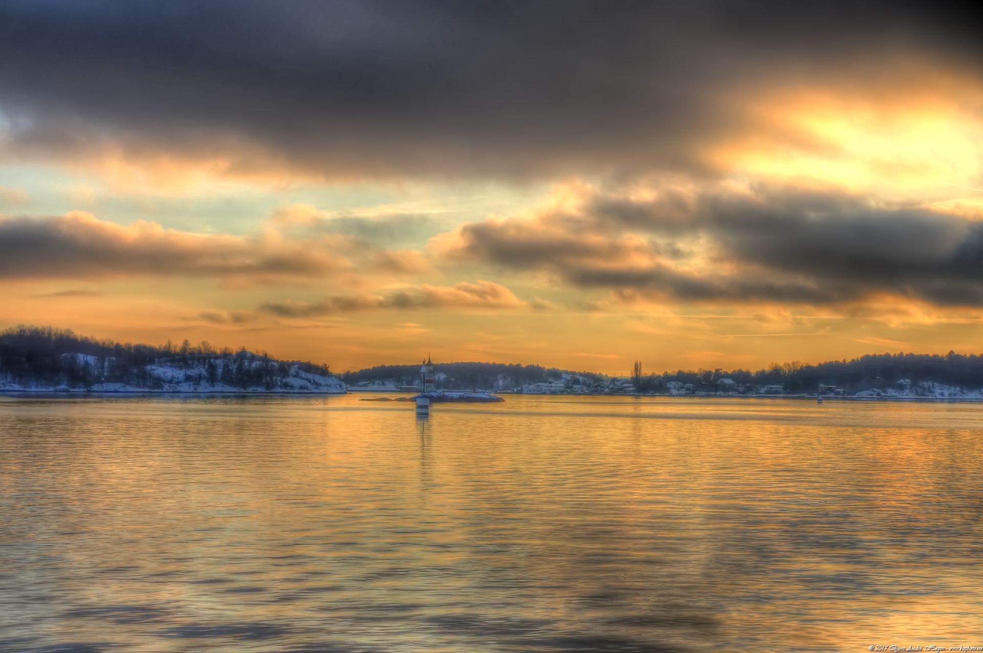 Sunset Nesodden Oslo