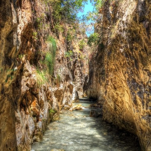 Rio Chillar canyon