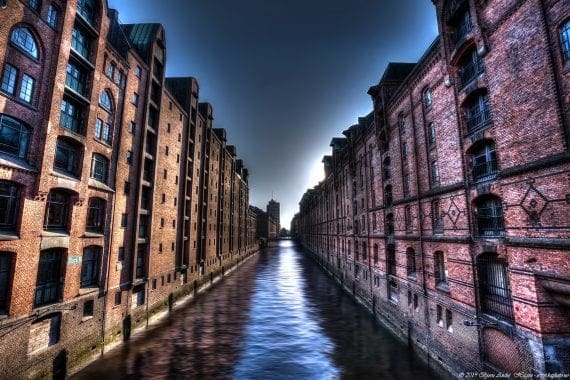 Speicherstadt district Hamburg