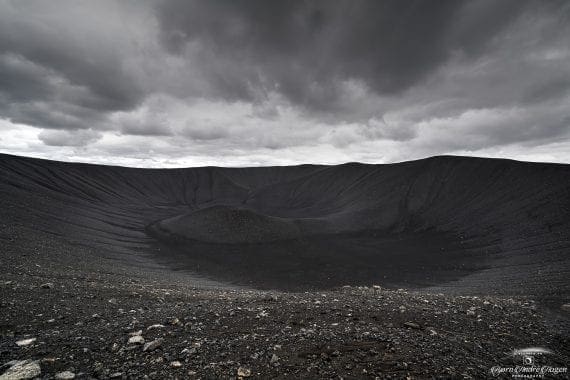 Hverfjall volcano