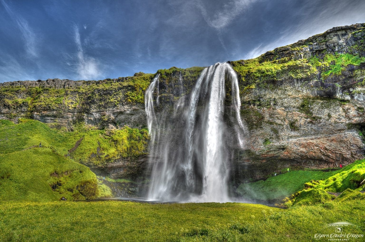 Seljalandsfoss Front