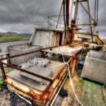 Iceland 2020 Stranded boat deck
