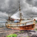 Iceland 2020 Stranded boat
