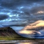 Westfjords himmel