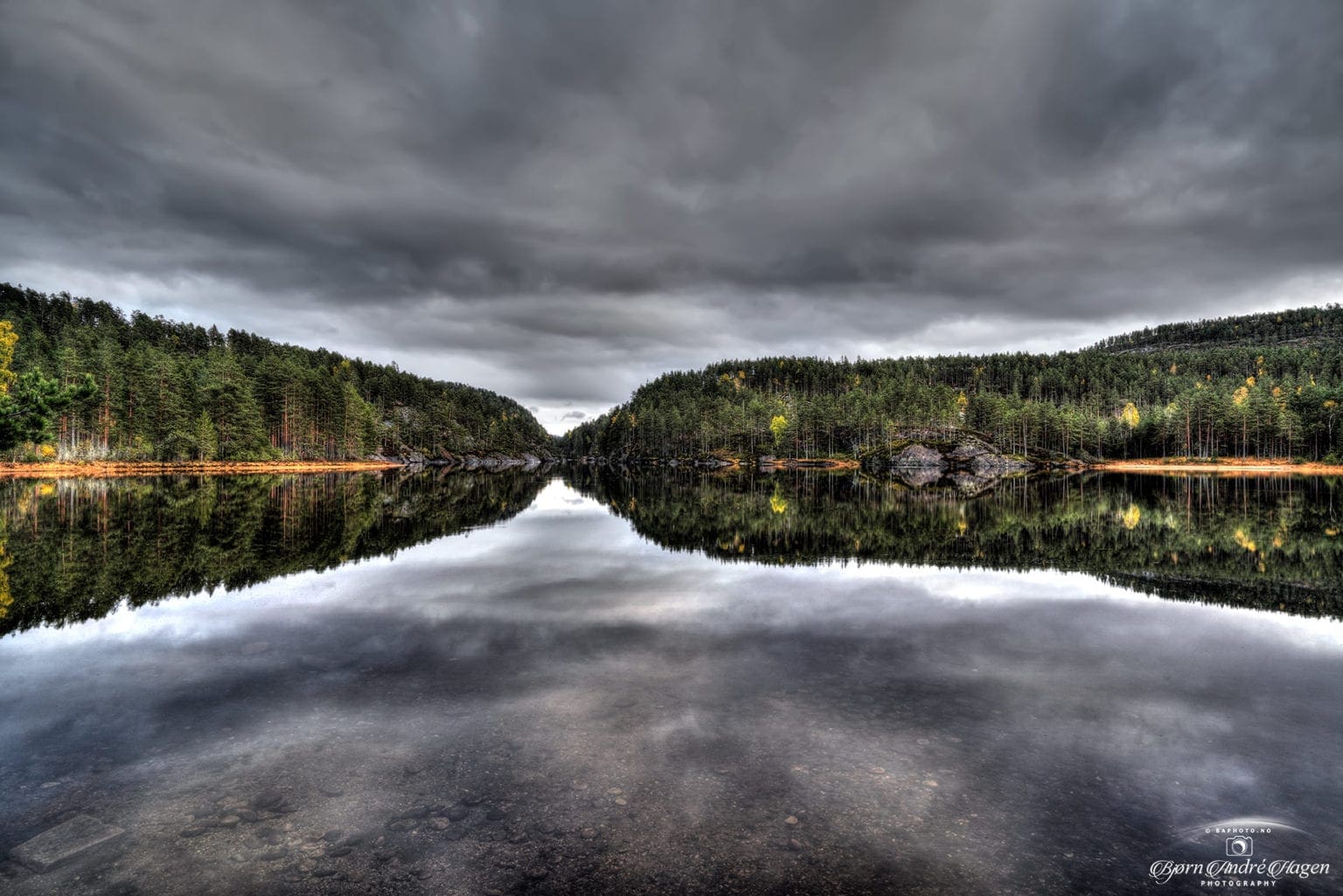 Haugsjå lake fall 2020