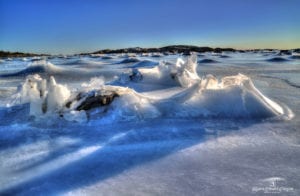 Nevlunghavn Ice landscape