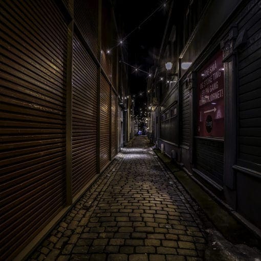 The alley