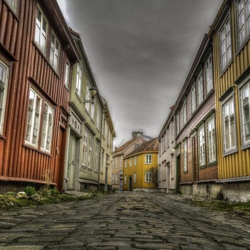 Trondheim wooden houses