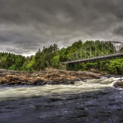 Holmfoss Bridge May 2022