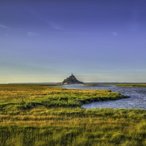 Mont Saint Michel Hightideriver