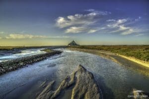 Mont Saint Michel river