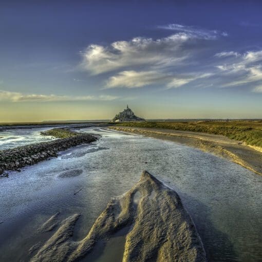 Mont Saint Michel river