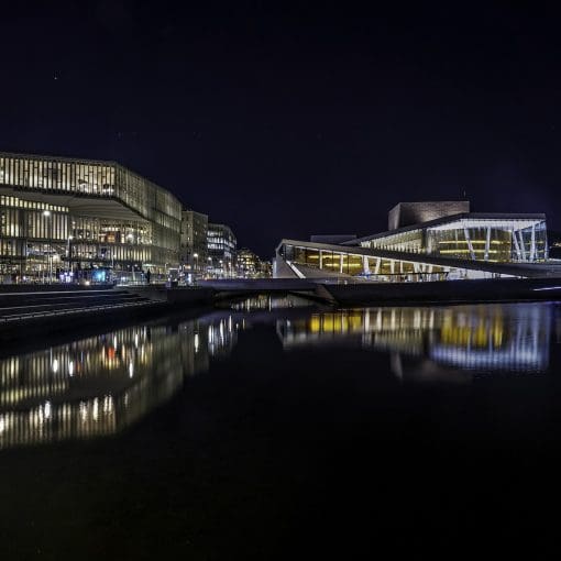 Oslo Opera and Library Dec22