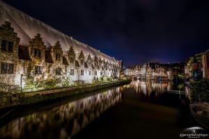 Riverside-of-Ghent-by-night-Oct-2023