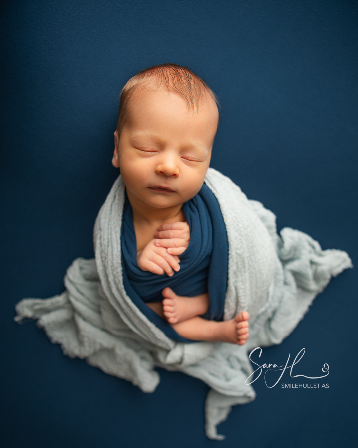 cheesecloth wrap til nyfødtfotografering